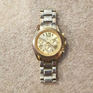 New York and Company Gold Wallet